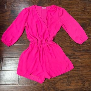 Adrienne Shorts Romper Size Small